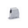 Capot 10B, Aluminium moulé sous pression, Alliage de zinc moulé, IP65, Sortie verticale, M20